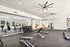 Fitness center free weights