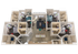 Modern 3D floor plan featuring 3 spacious bedrooms, cozy living room, and sleek open kitchen design.