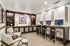 business center with 3 computers