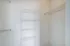 Walk-in closet in an Ossining apartment for rent.