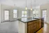 Open concept kitchen and living area in an apartment in Ossining NY.