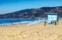 Beach and Lifeguard Station Daytime