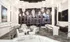 LobbyResident lounge at our apartments for rent in Atlanta, GA, featuring cushioned chairs and modern decor.