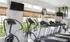 The fitness center at our apartments in Pembroke, featuring treadmills, elliptical machines, and other exercise equipment.