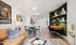 View of kitchen from the living room area