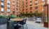 Outdoor picnic tables