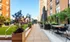 Courtyard terrace with lounge seating