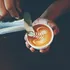 barista making coffee