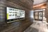 Media with large flat screen tv