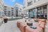 Soft seating outside of pool area