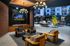 outdoor lounge with TV