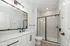 Luxe Tiled Showers with Semi-Frameless Glass Doors