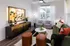Spacious model living room