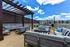 Rooftop seating area