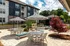 Pool courtyard