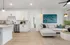 Living Area open to kitchen with island