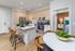 model kitchen with dining