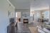 Living room with fireplace