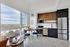 Model kitchen and living room