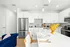 Warm toned wood flooring