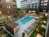 Aerial pool and tanning deck