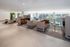 Various areas for lounging or working