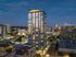 Ancora at night with San Diego city views in the background