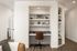 Built-in workspace at Odell Apartments