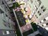Ariel photo of Odell's courtyard.