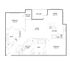 B3A | 2x2 | 1163 sq ft