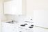 White Kitchen Cabinets w/White Appliances