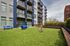 On-site dog park with agility features and seating