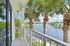 Refreshing balcony views showcasing lush palm trees and serene waterfront vistas, perfect for relaxation.