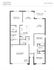 ARIA floor plan in black and white