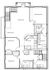Elegant 2D floor plan featuring 3 bedrooms, expansive great room, modern kitchen, and luxurious master suite with walk-in closet.