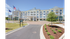 Street view of the apartments and grounds