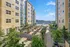 Outdoor view of apartment and grounds