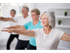 Women doing Yoga