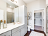 Bathroom with large shower