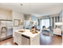 Kitchen with Stainless appliances and island