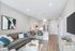 Model Living Room and Kitchen