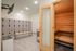 locker and dry sauna