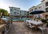 Poolside barbecue lounge