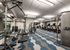 Gym with equipment
