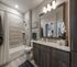 Three-fixture bathroom