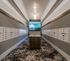 Residential mail locker area