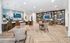 Coffee bar and sitting area in 55+ community in Chapel Hill, NC