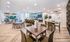 Coffee bar and sitting in active adult apartment community