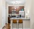 Kitchen Area with high Chairs