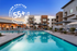 resort style pool